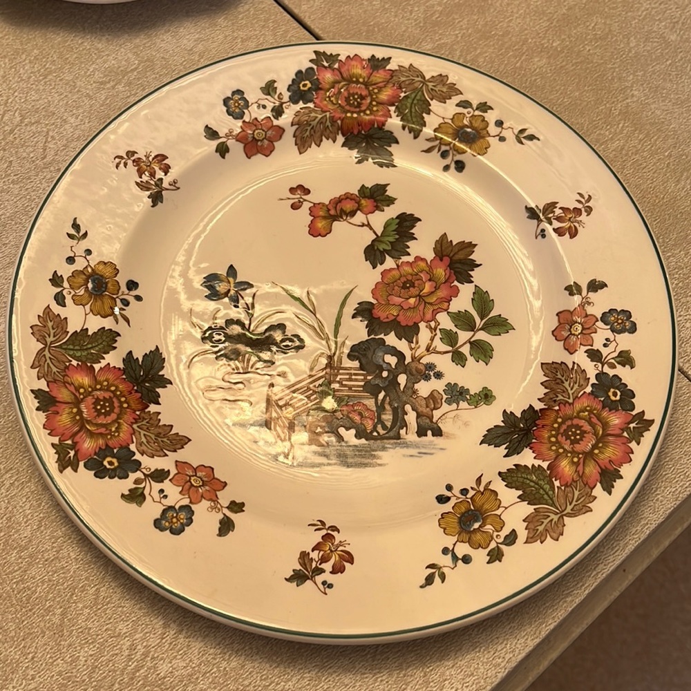 Wedgwood ‘Eastern Flowers’ Salad Plate
